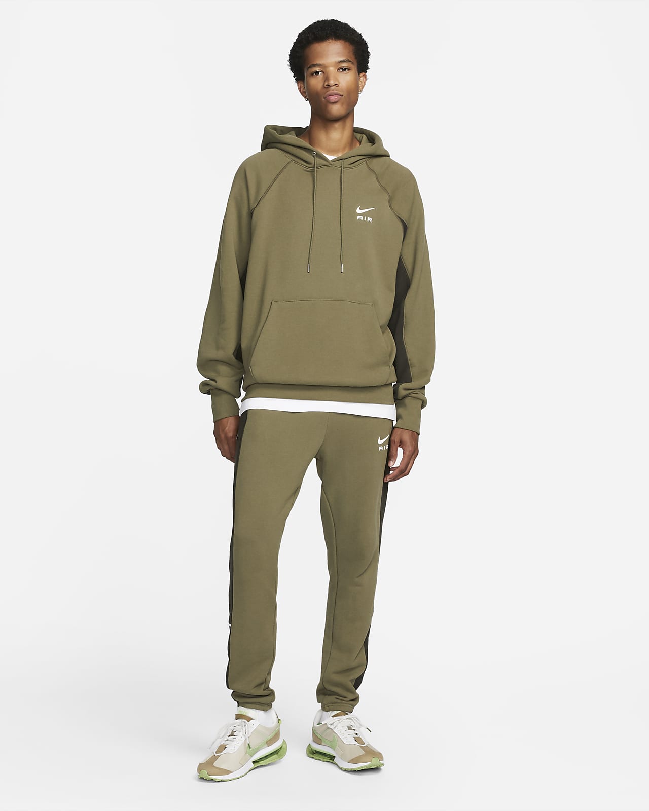 sudadera nike air con capucha