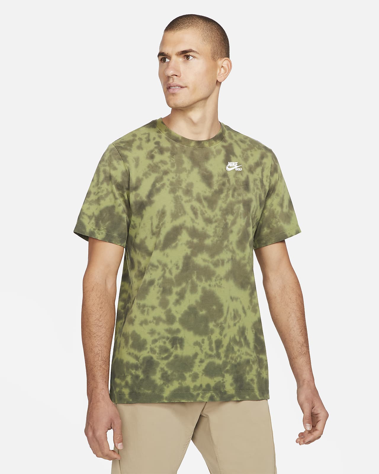 nike t shirt khaki