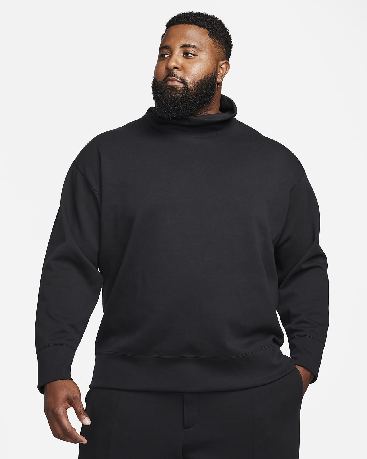 Nike Sportswear Tech Fleece Re-Imagined Men's Oversized Turtleneck  Sweatshirt. Nike UK