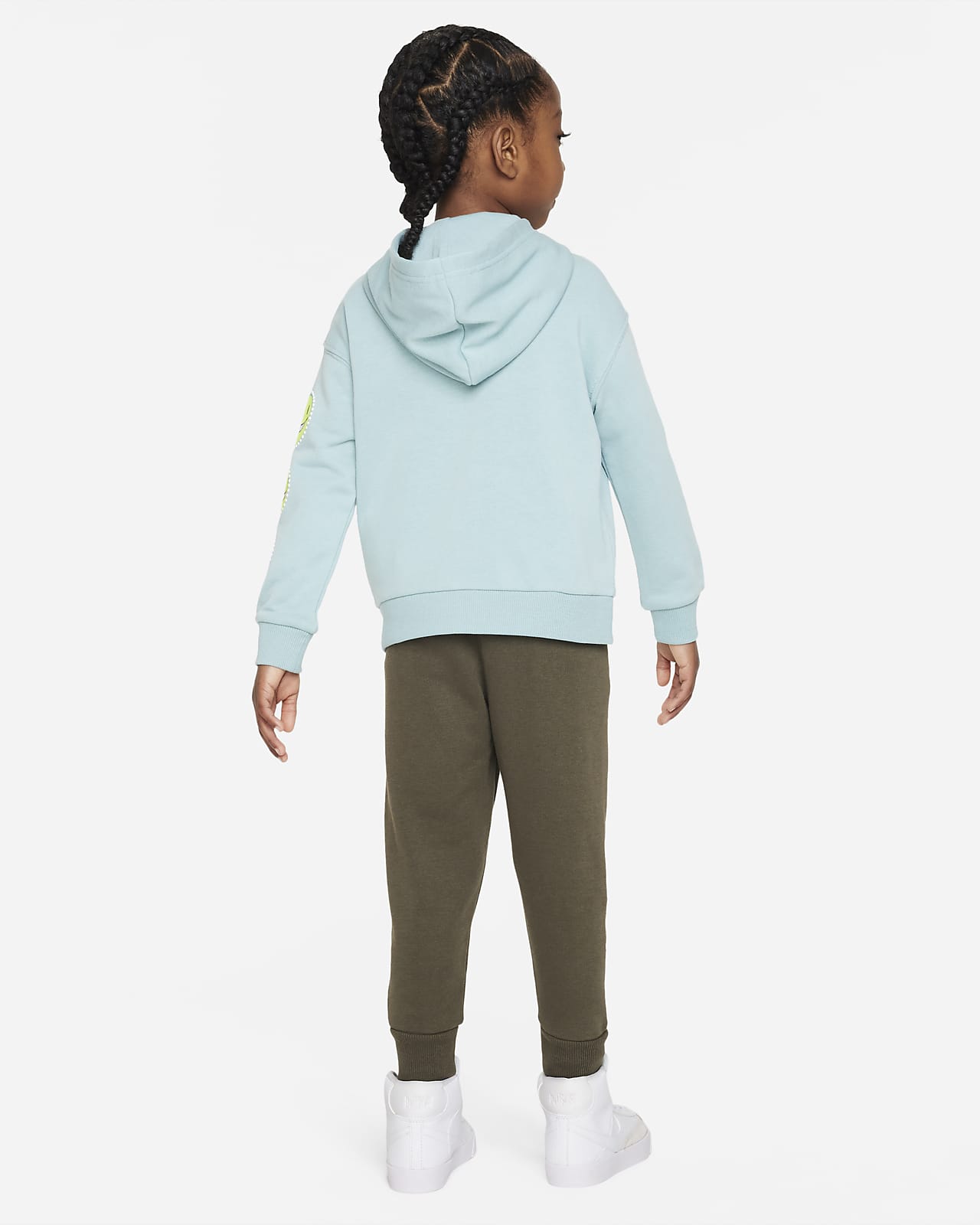 Nike Sportswear Art of Play French Terry Full-Zip Set Toddler 2