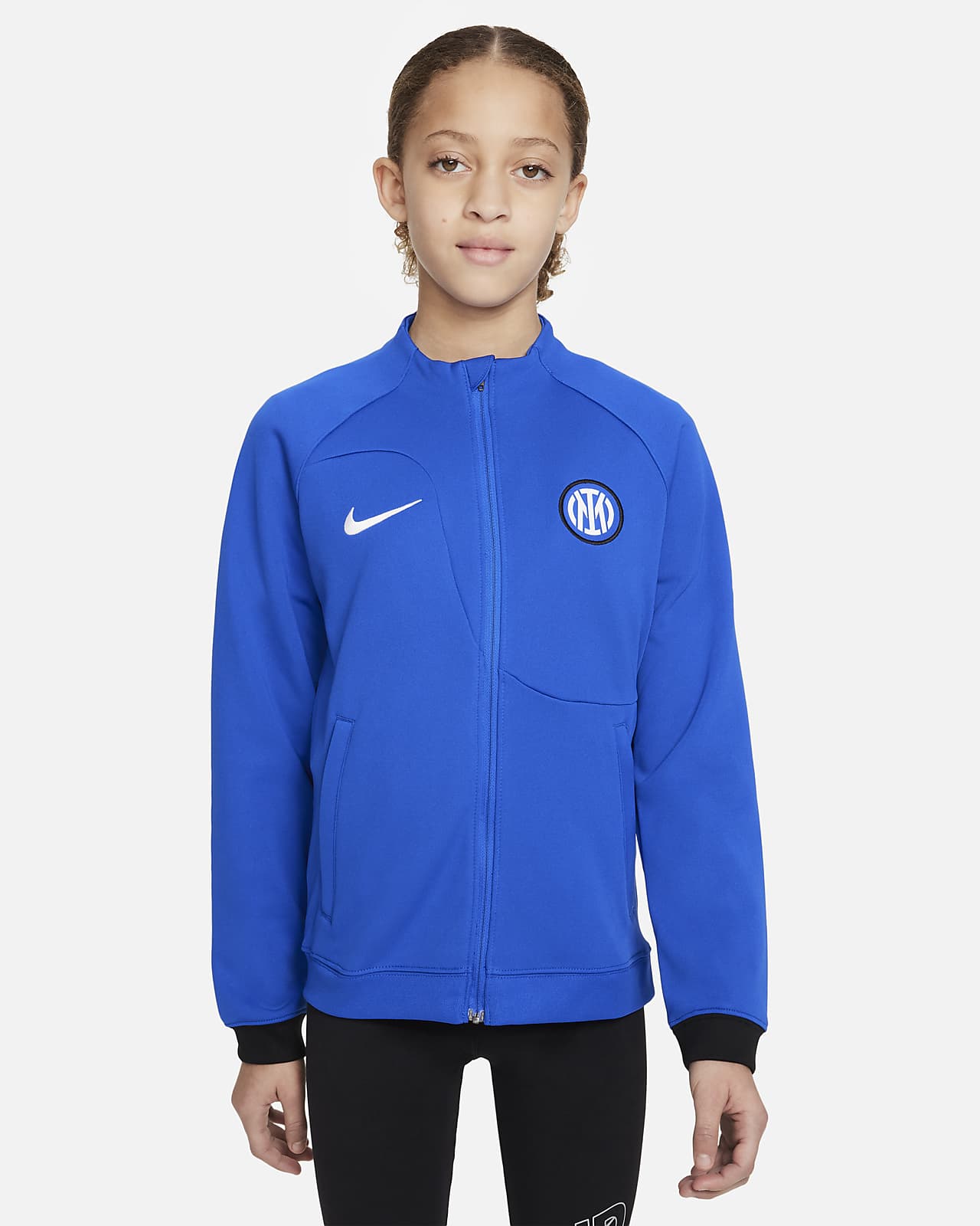 Inter Mailand Academy Pro Nike Fußballjacke für jüngere Kinder