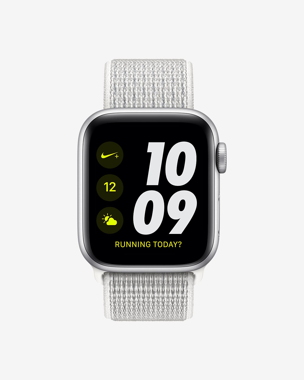 convertible Pionero personalizado Apple Watch Nike+ Series 4 (GPS + Cellular) with Nike Sport Loop Open Box  40mm Sport Watch. Nike BE