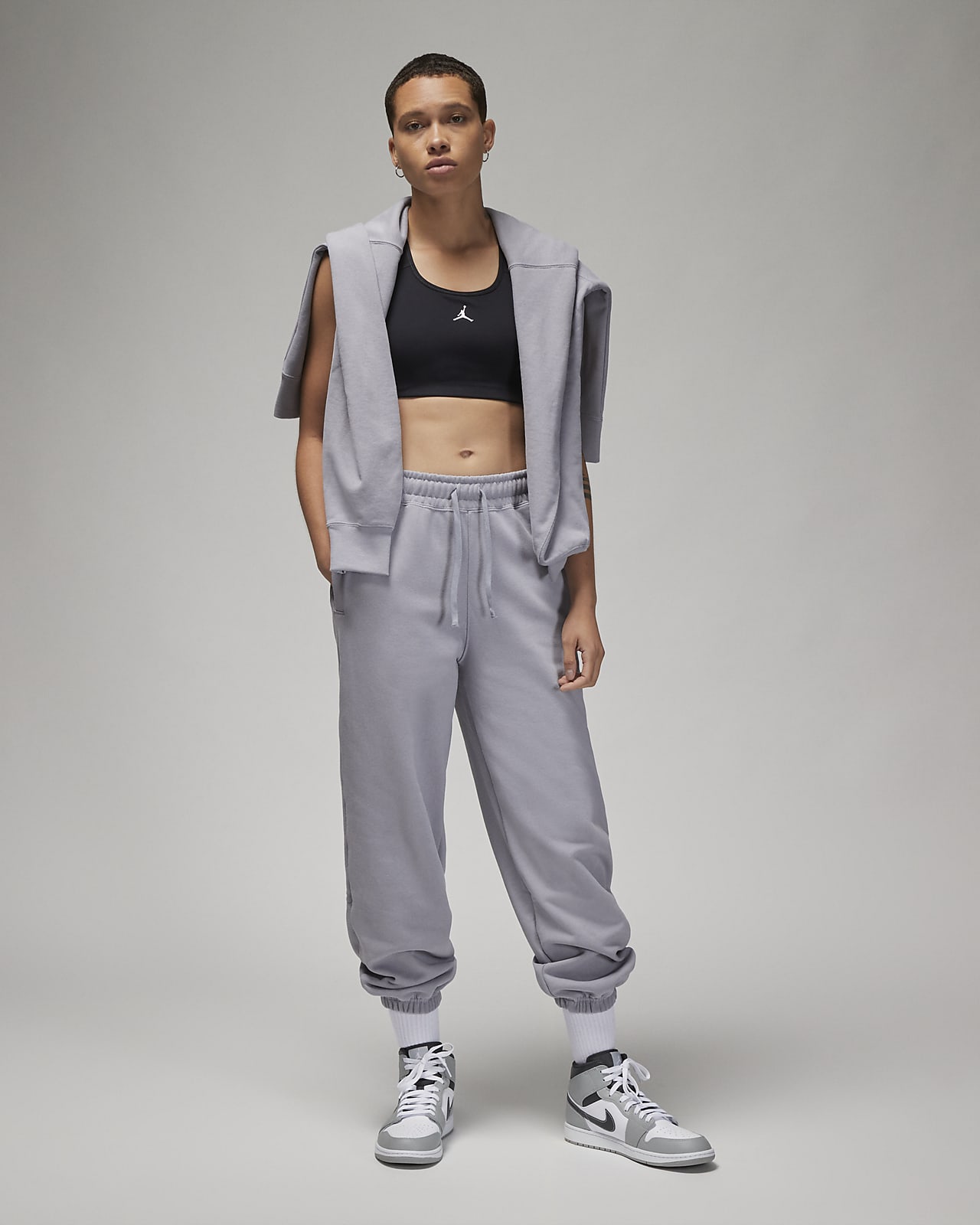 Grey Sweatpants women Nike