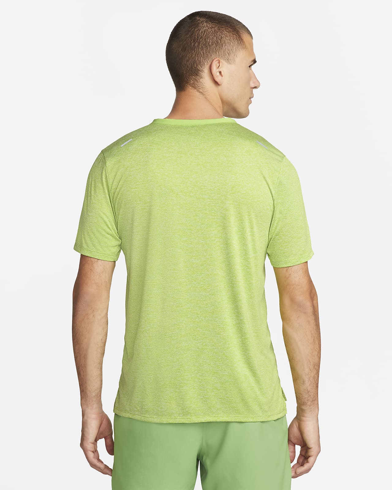 nike lime green top