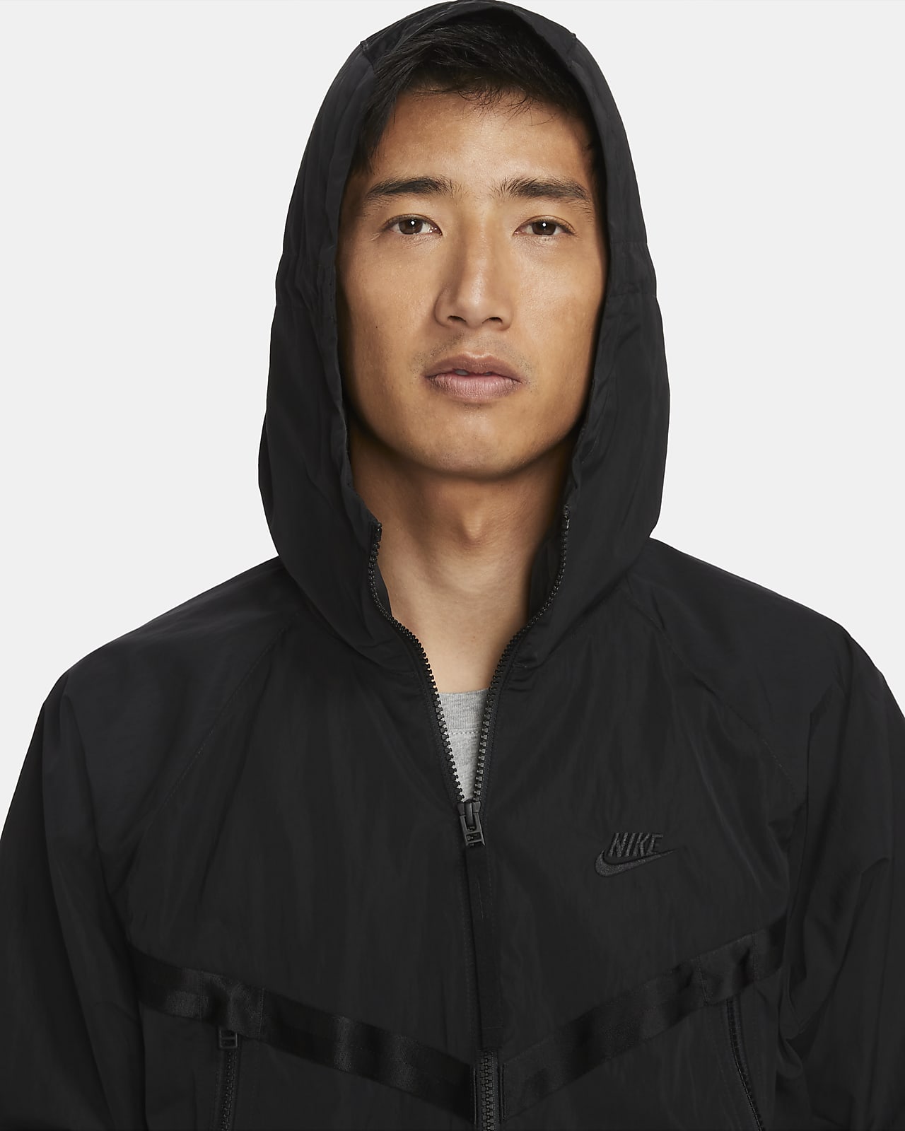 nike mens windrunner hooded jacket