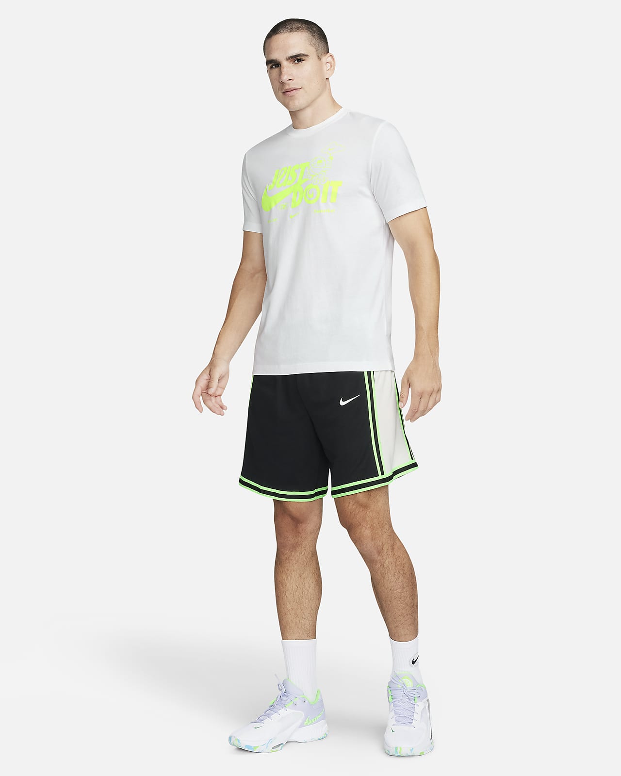 Camiseta nike swoosh online hombre