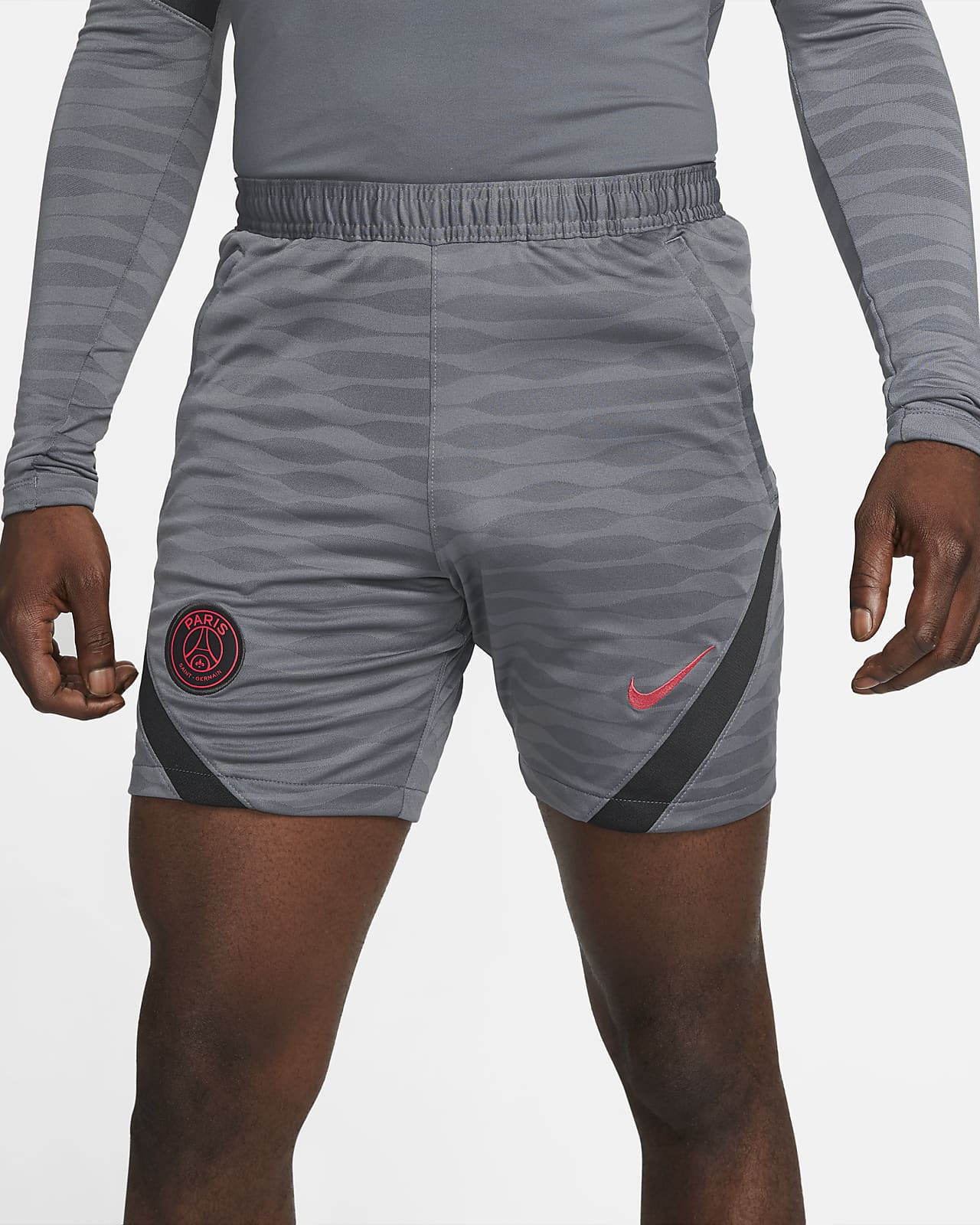 Paris Saint-Germain Strike Men's Nike Dri-FIT Knit Football Shorts. Nike GB