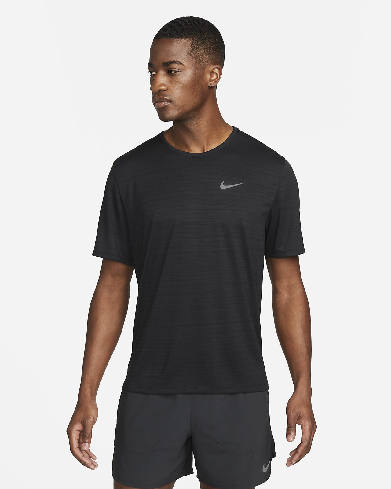 Oriëntatiepunt Oh ga werken Nike Dri-FIT Miler Camiseta de running - Hombre. Nike ES