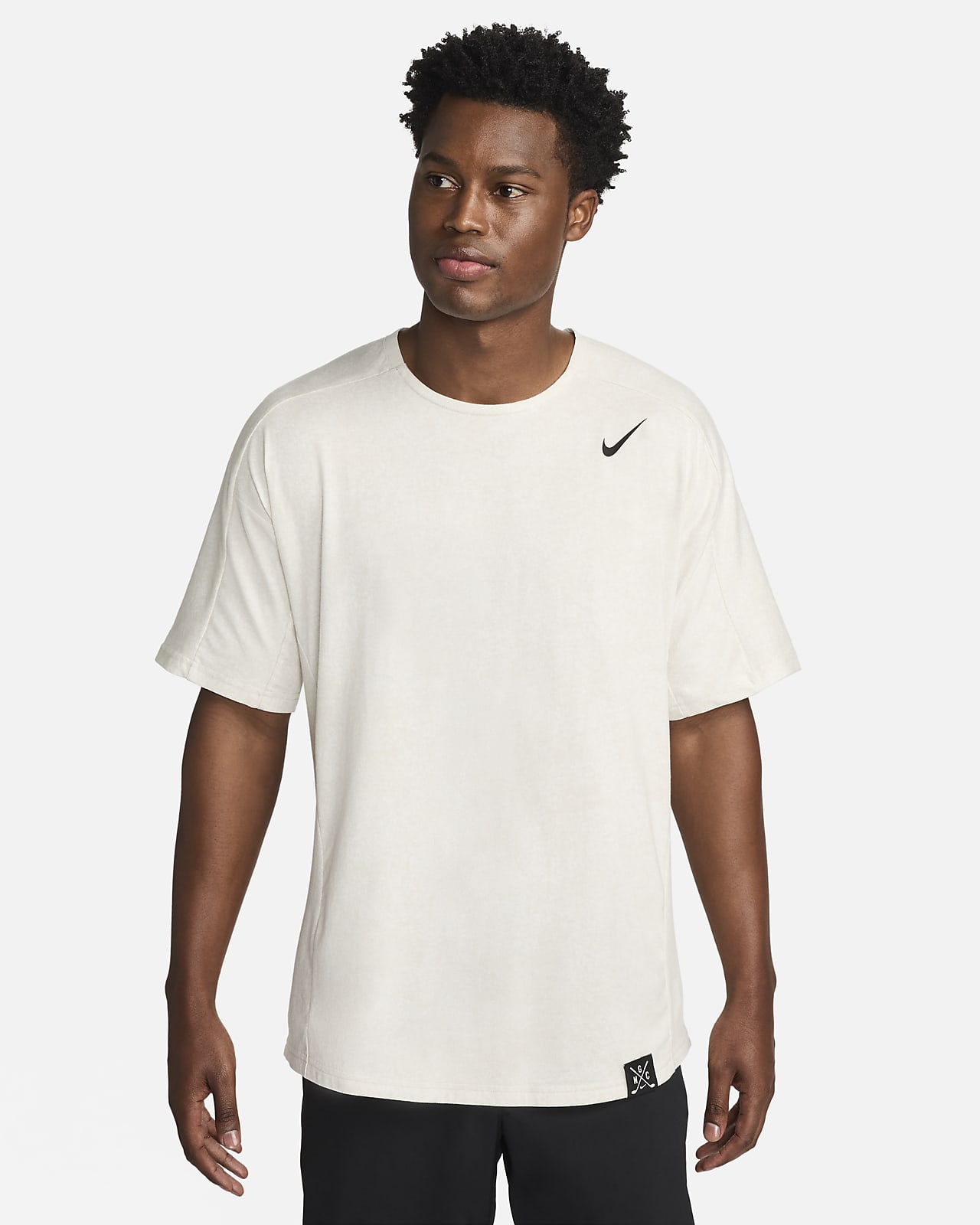 Camisola de golfe de manga curta Nike Golf Club para homem