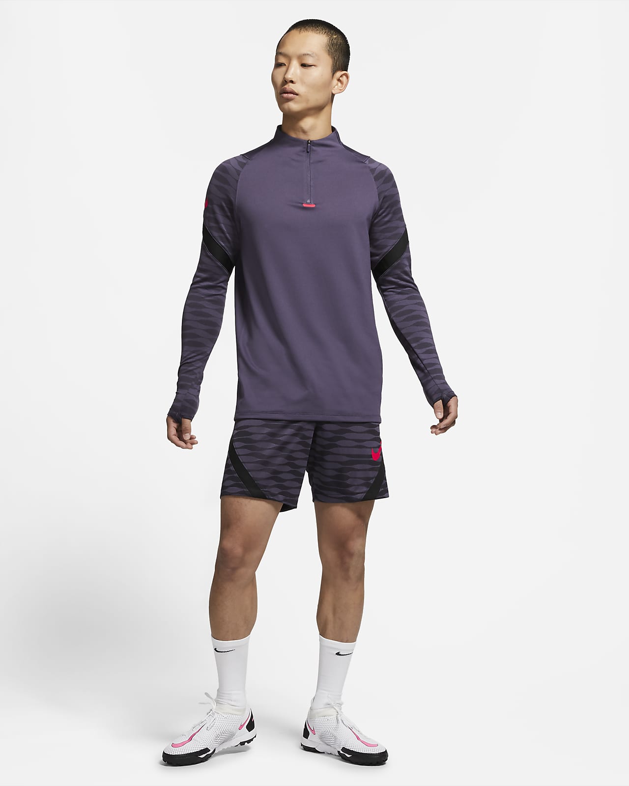 nike drill top mens