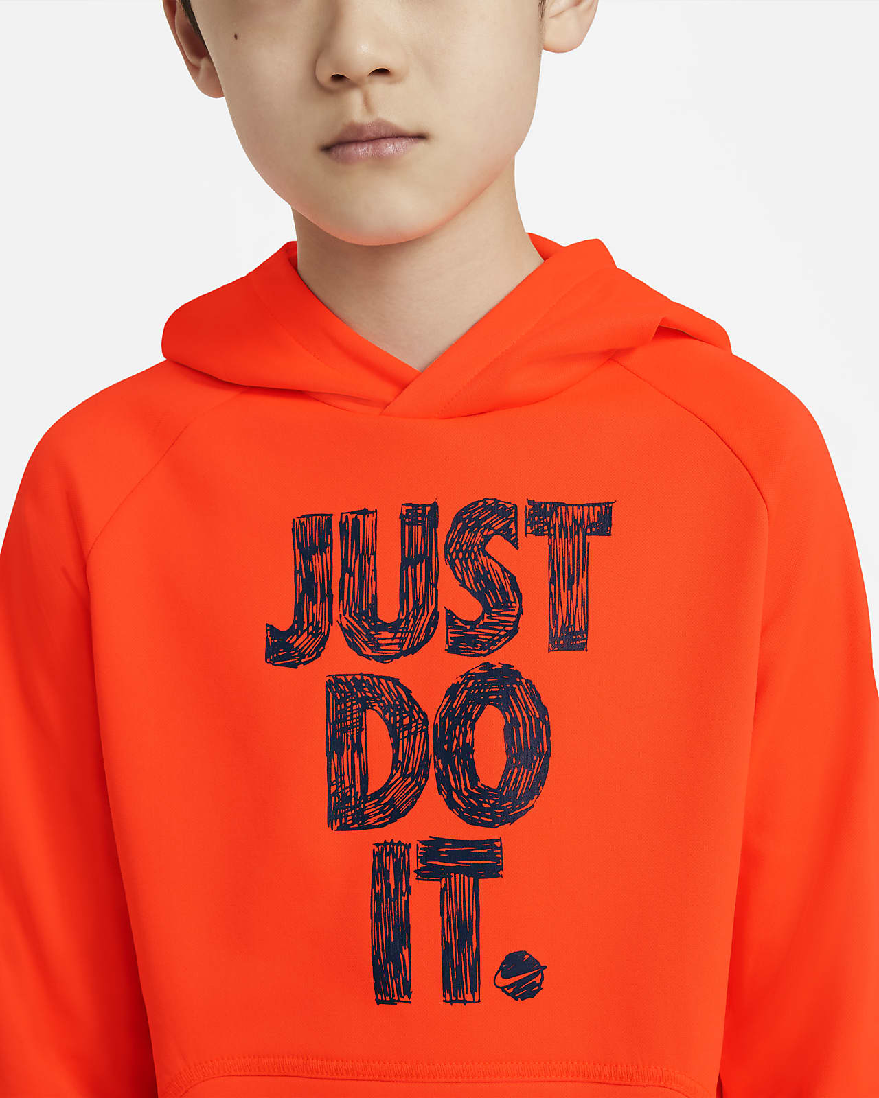 nike boys therma training hoodie