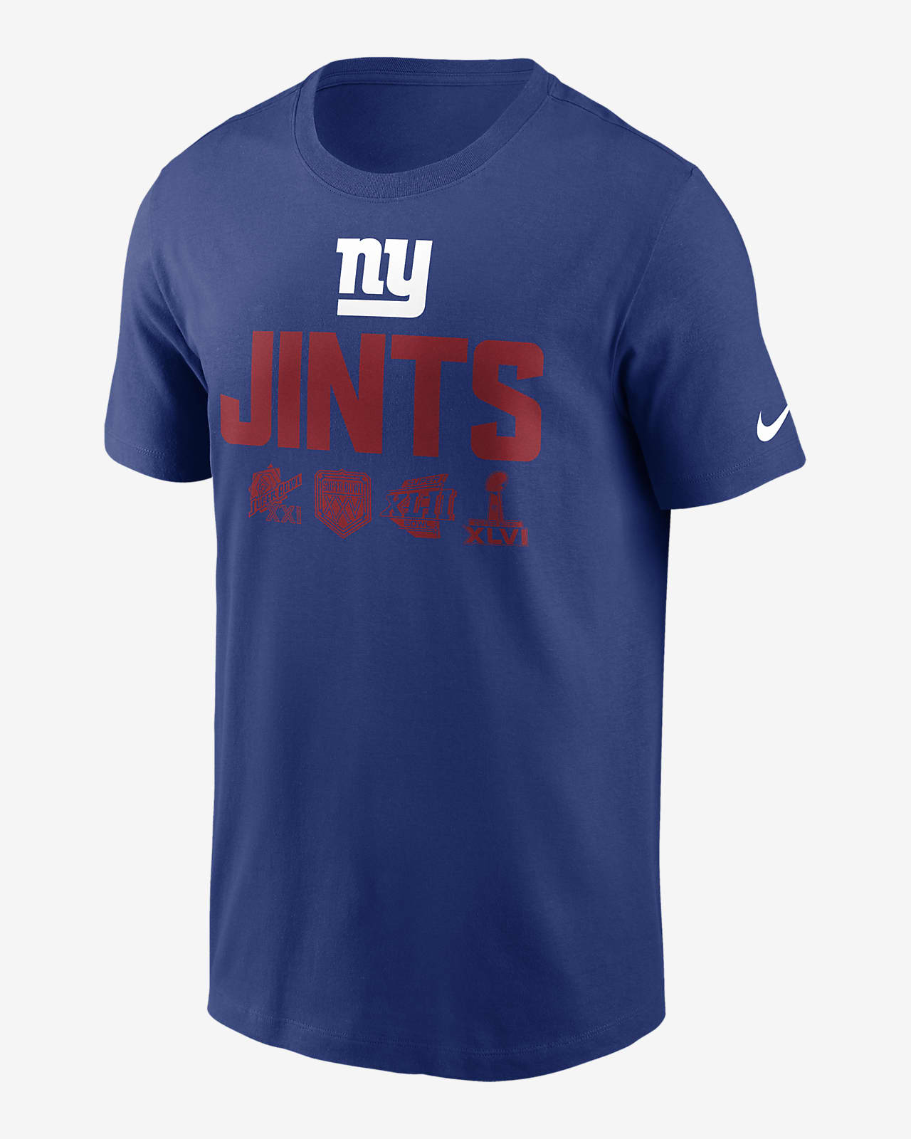 Playera Nike NFL New York Giants Local Essential para hombre. Nike.com