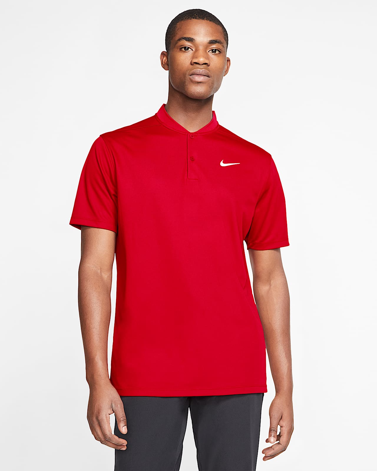 polo rouge nike