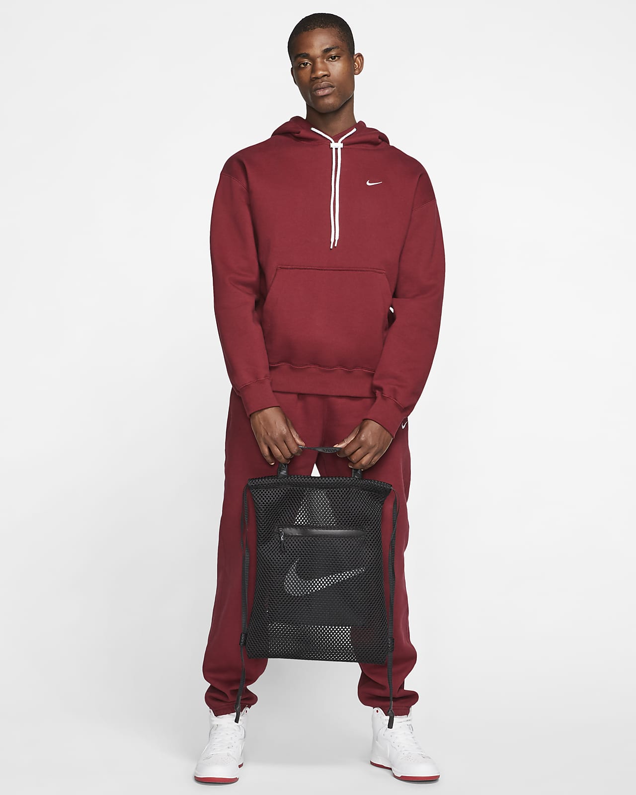 nike sportswear tech gymsack