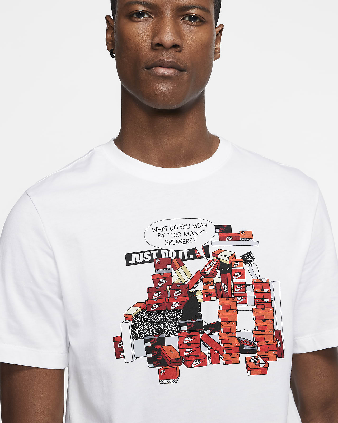 nike too many sneakers tee