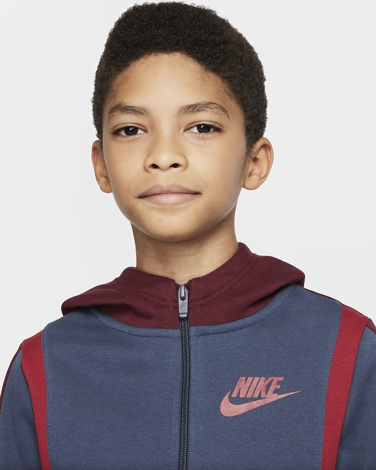 Nike Sportswear Amplify Big Kids' (Boys') Full-Zip Hoodie. Nike.com