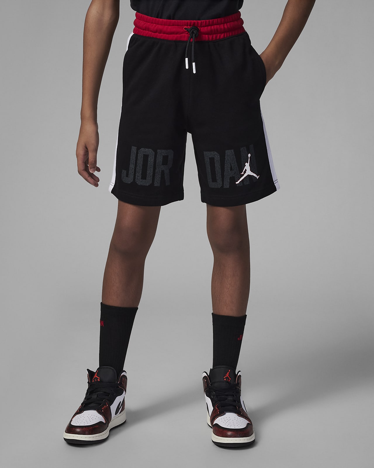 Jordan Gym 23 Blocked French Shorts Big Kids' Shorts. Nike.com