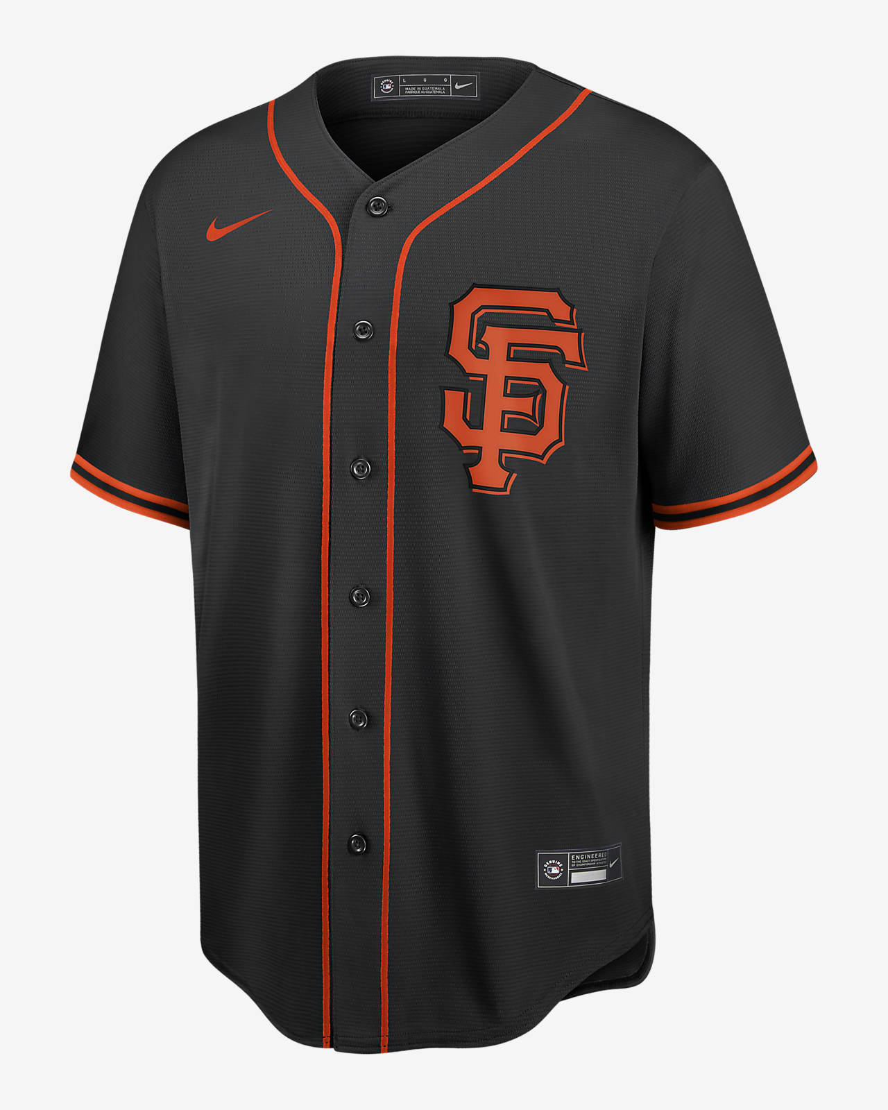 Camiseta de béisbol réplica para hombre MLB San Francisco Giants.