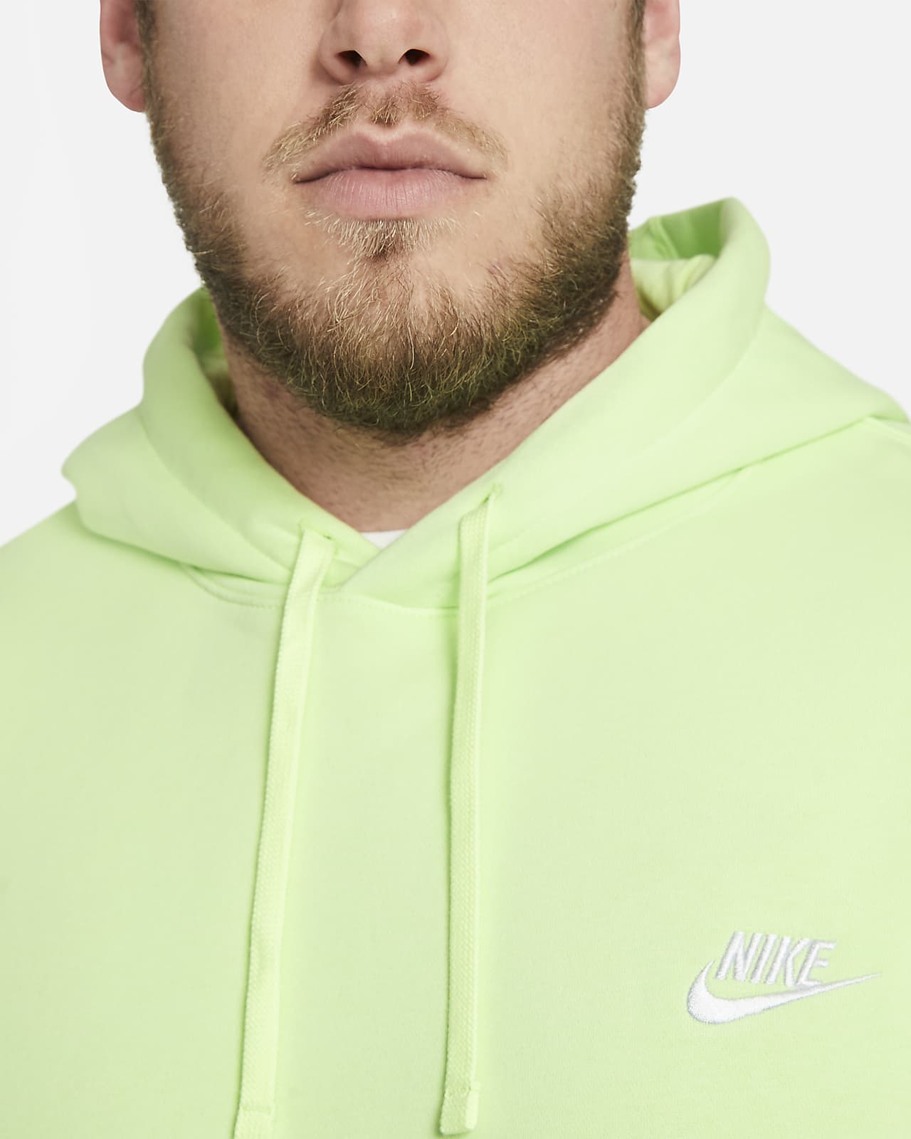 nike sportswear club fleece green