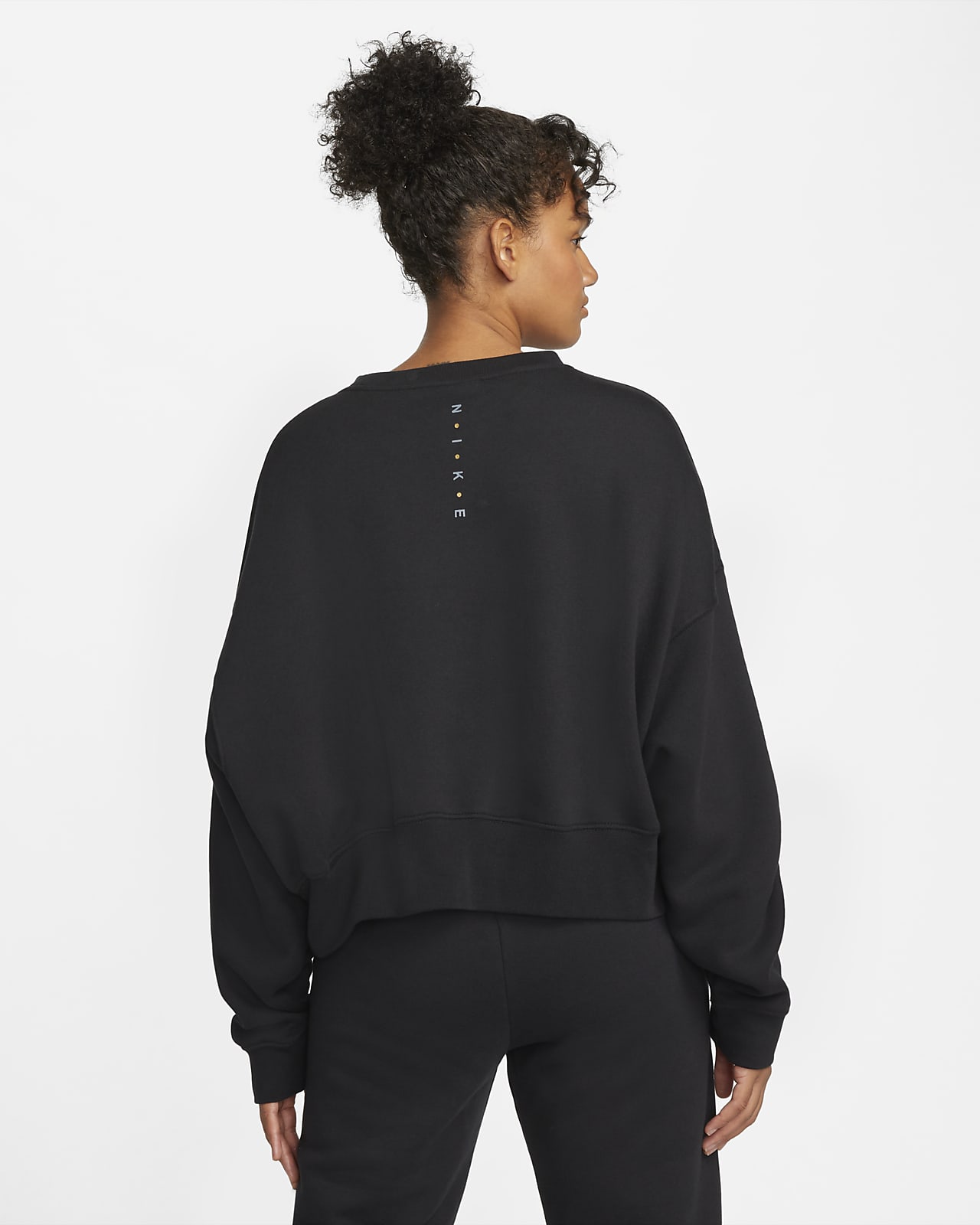 nike metallic sweatshirt