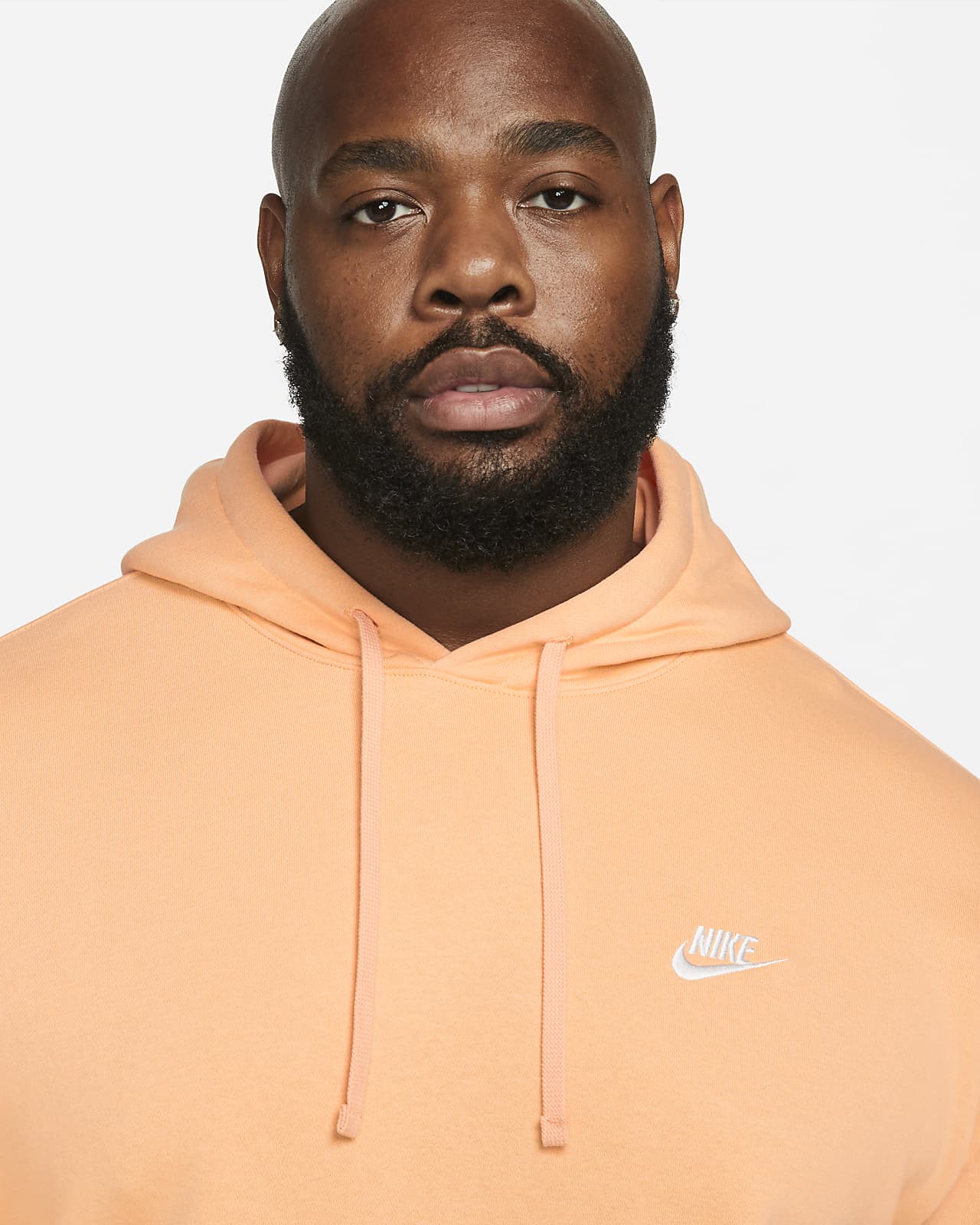 orange chalk nike hoodie