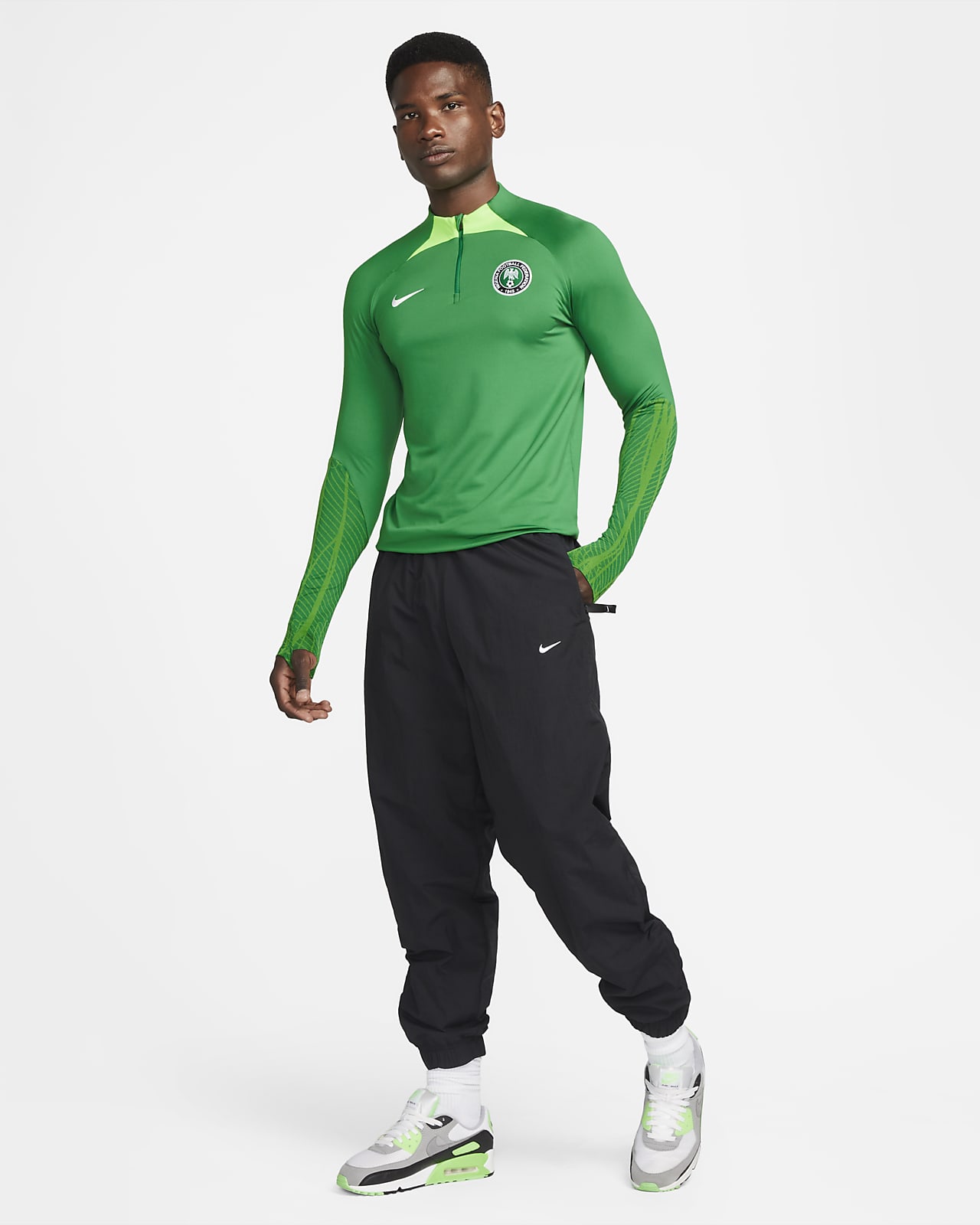 Strike Nigeria Camiseta entrenamiento de fútbol de tejido Nike Dri-FIT Hombre. Nike ES