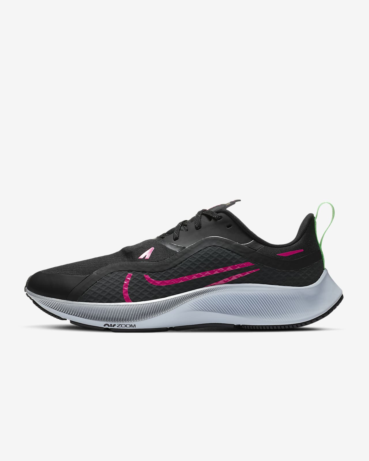 Nike Air Zoom Pegasus 37 Shield âBlack / Pink Blastâ $71.97 Free Shipping â Sneaker Steal