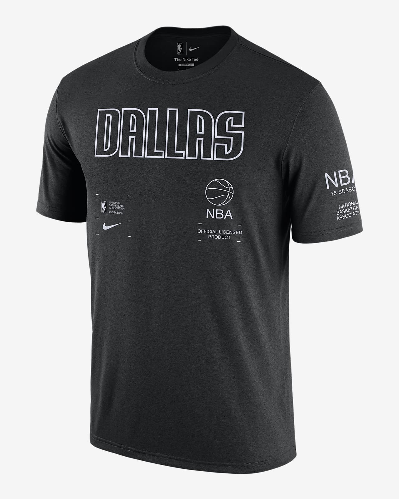 Playera Nike NBA para hombre Dallas Mavericks Courtside. Nike.com