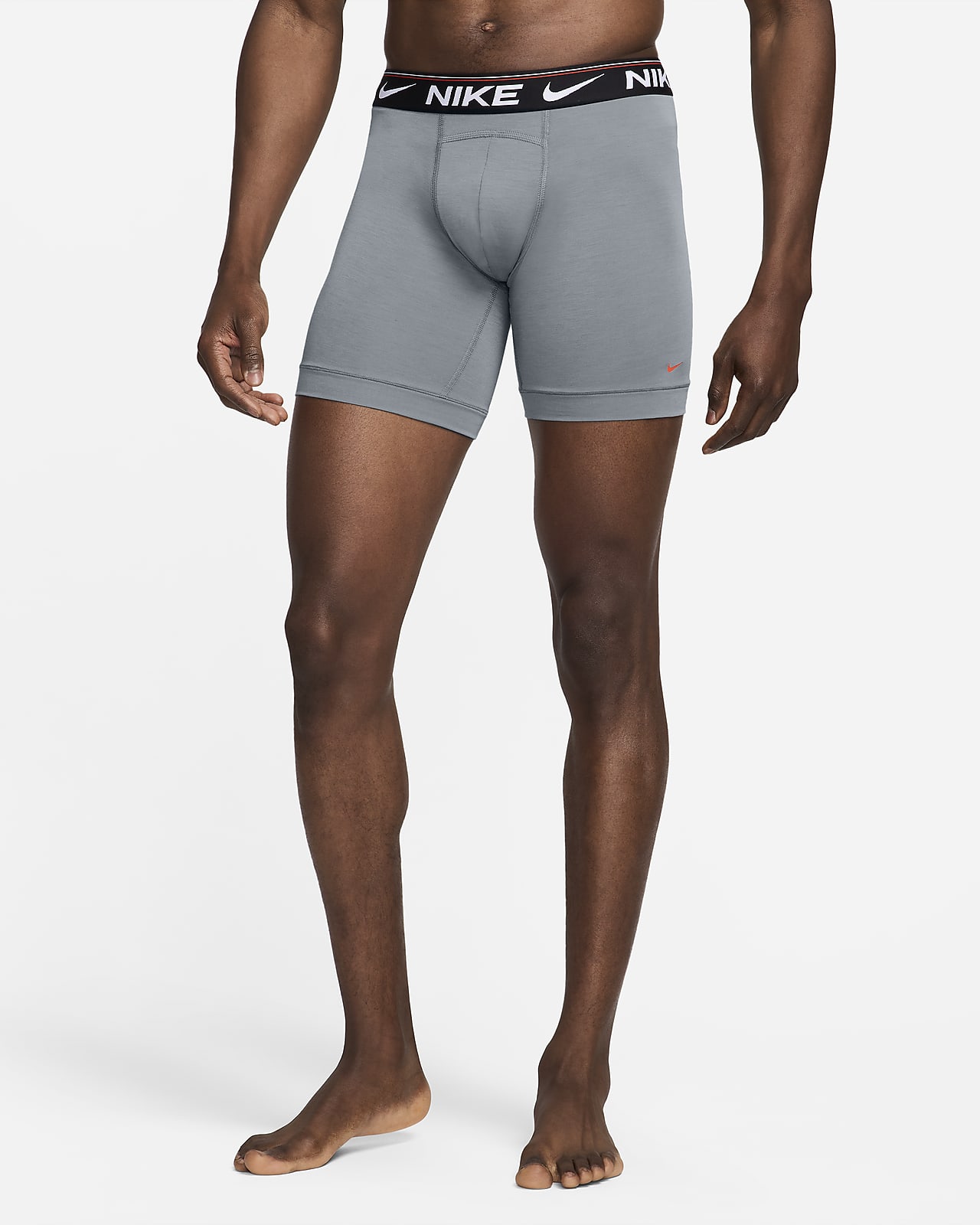 Men's Branded Waist Long Stretch Cotton Boxer Brief 3-Pack - Men's Underwear  & Socks - New In 2024