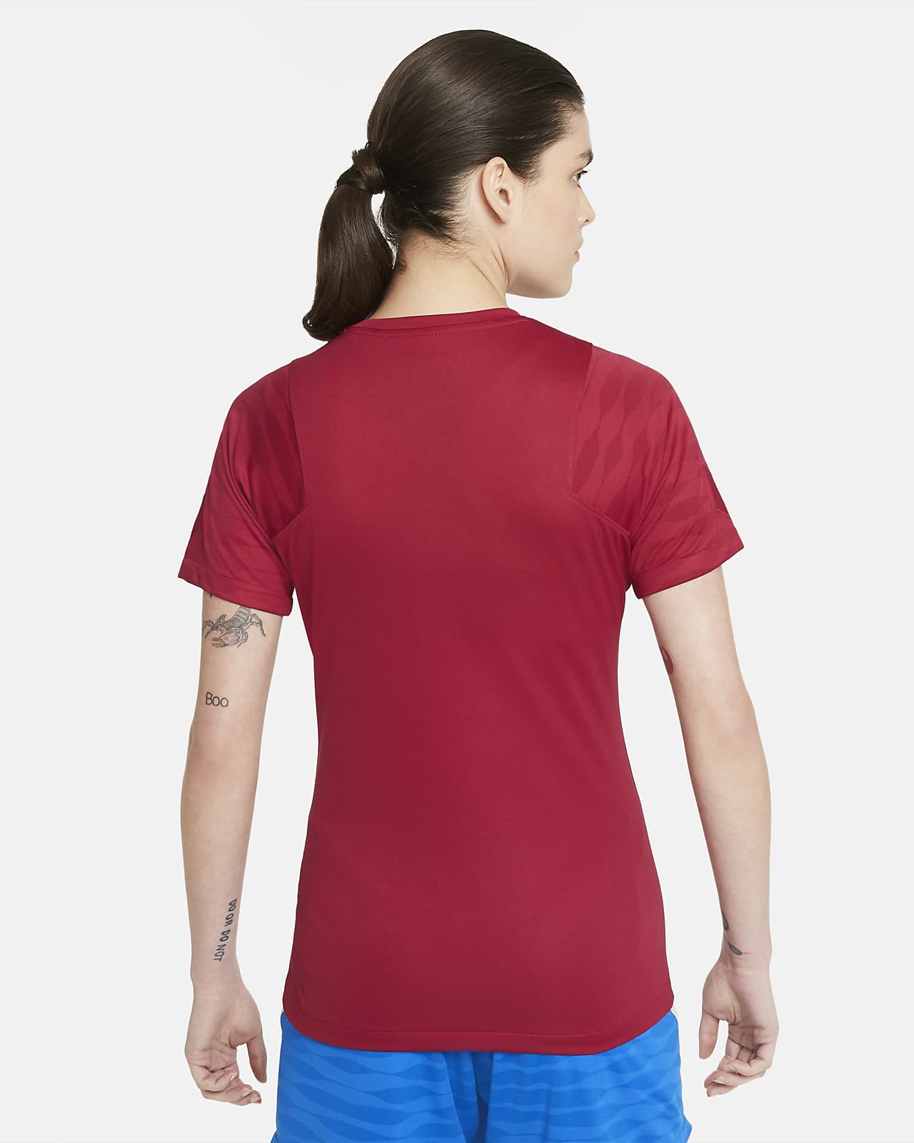 red womens nike shirt