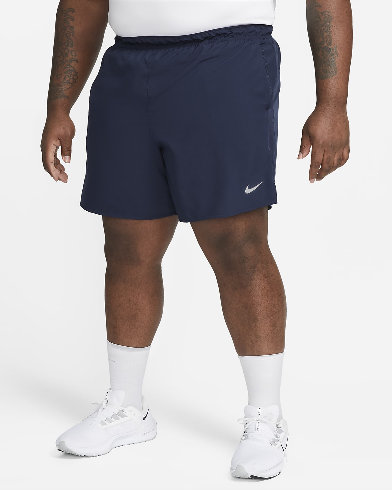Nike Short Running Hombre Dri-Fit Challenger 7in azul