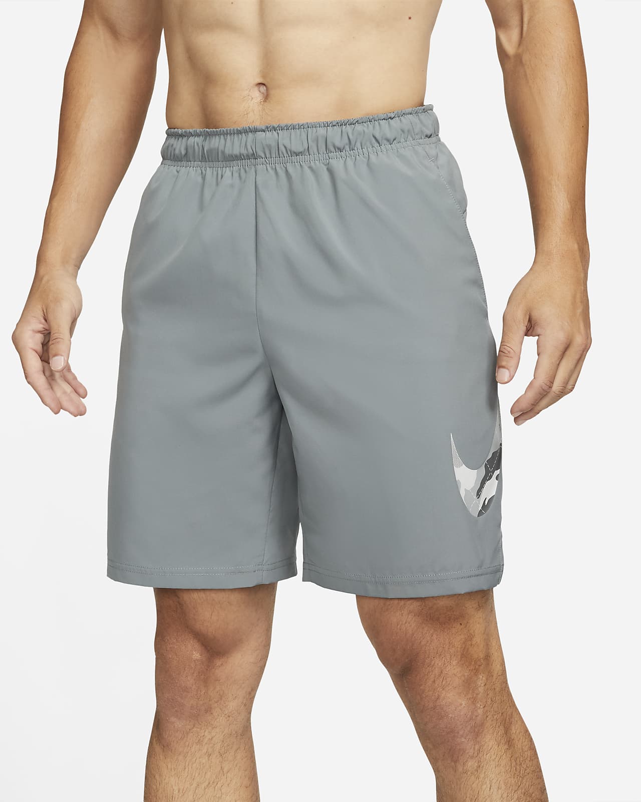 Nike Dri Fit Mens Woven Camo Training Shorts Nike At 6179