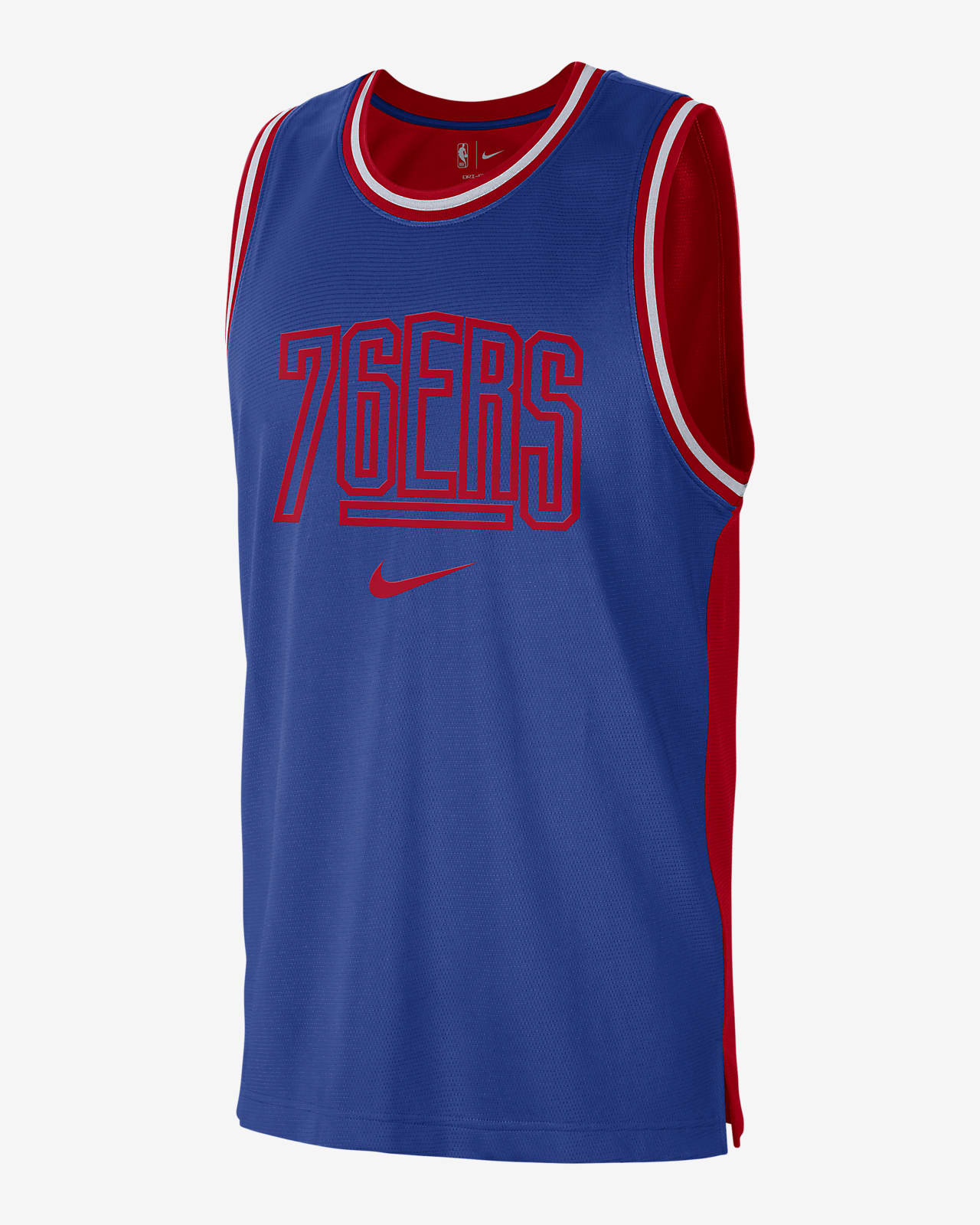 Camiseta de la NBA Nike Dri-FIT para hombre 76ers Courtside. Nike.com