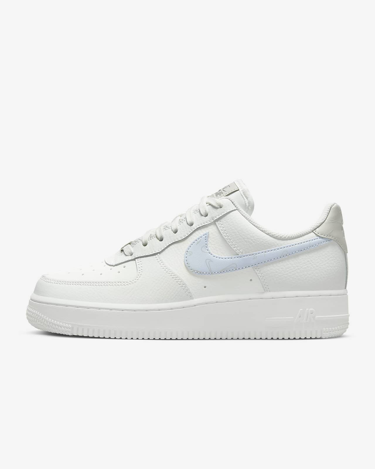 nike air force light silver