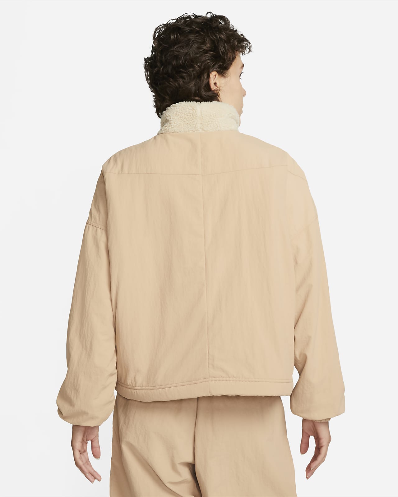 Nike Sportswear Essential Women's Woven FleeceLined Jacket. Nike IE