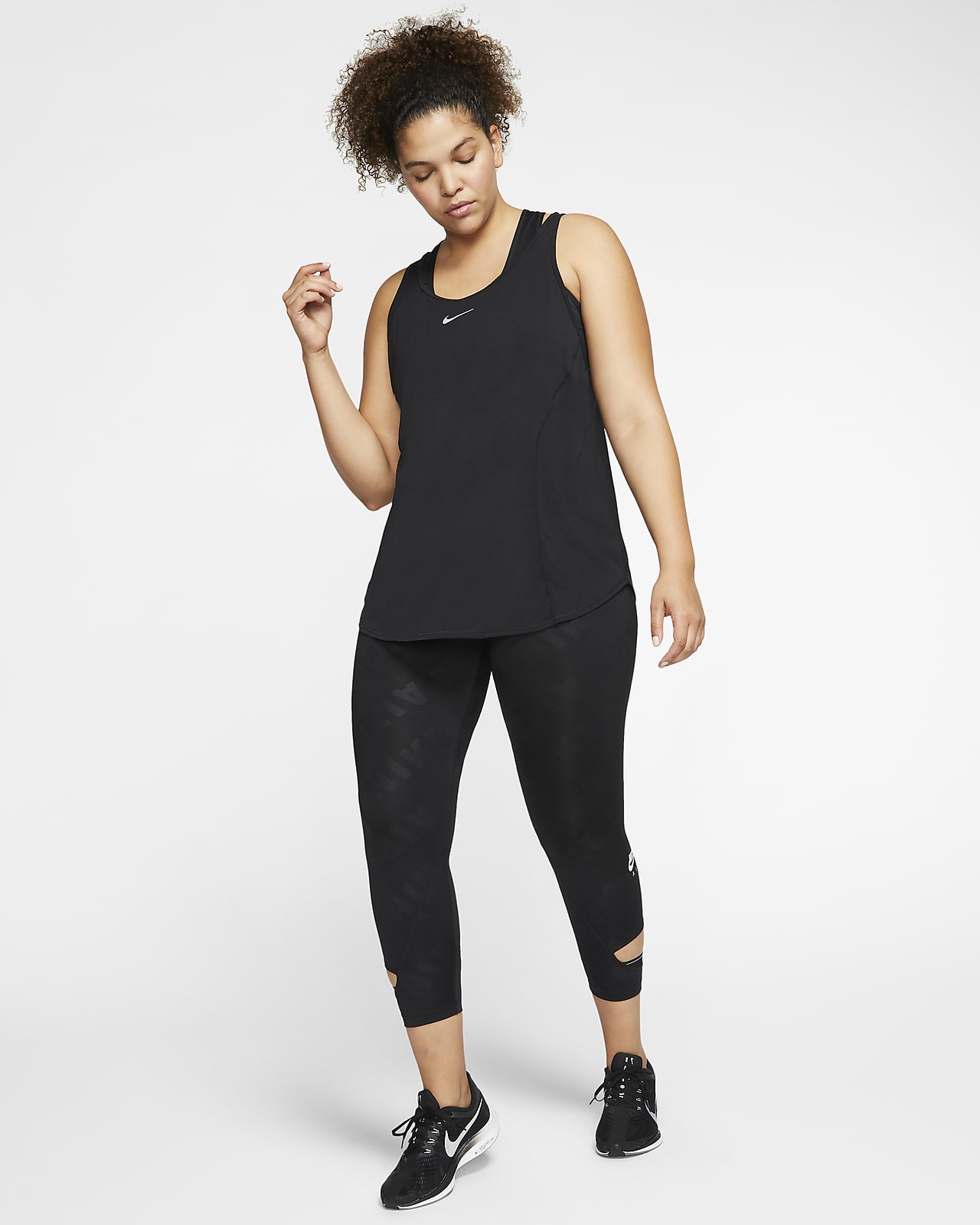 plus size nike model