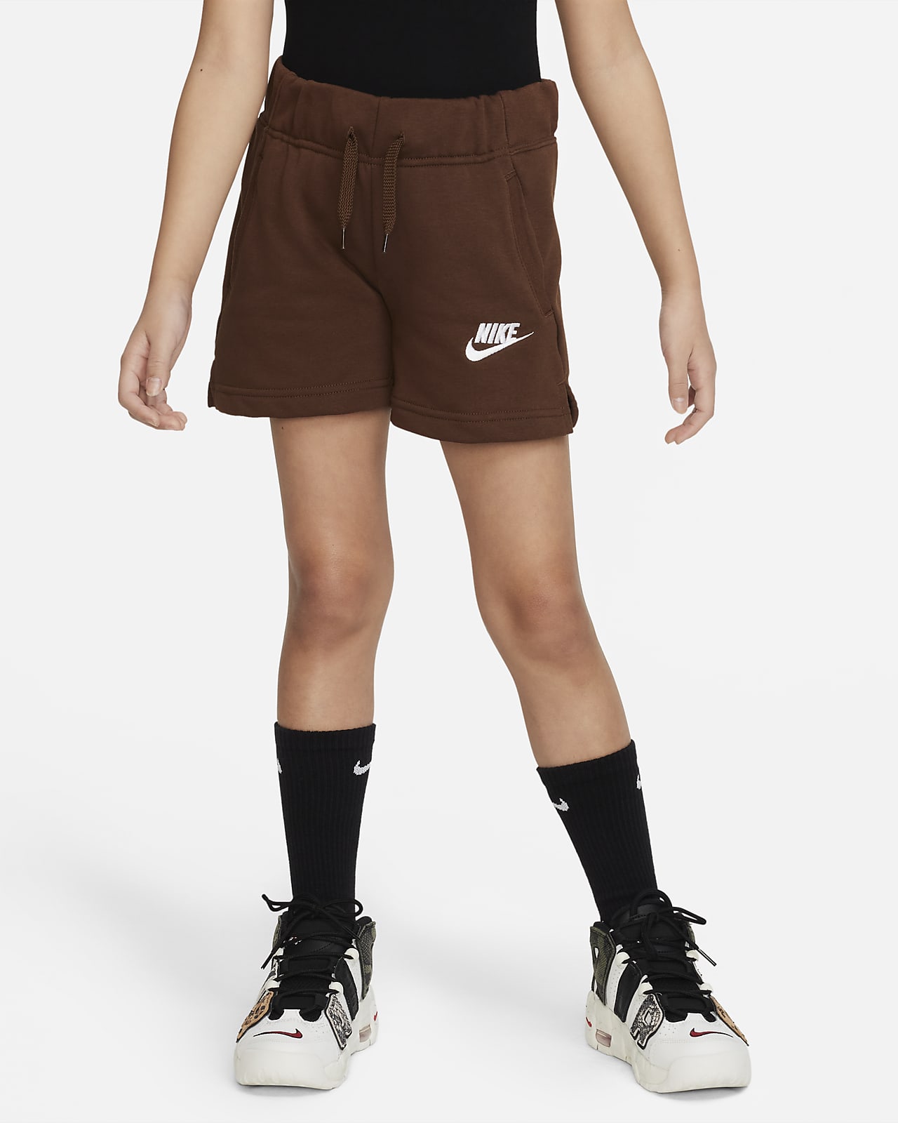 Nike Club Kids' (Girls') French Terry Shorts. Nike.com