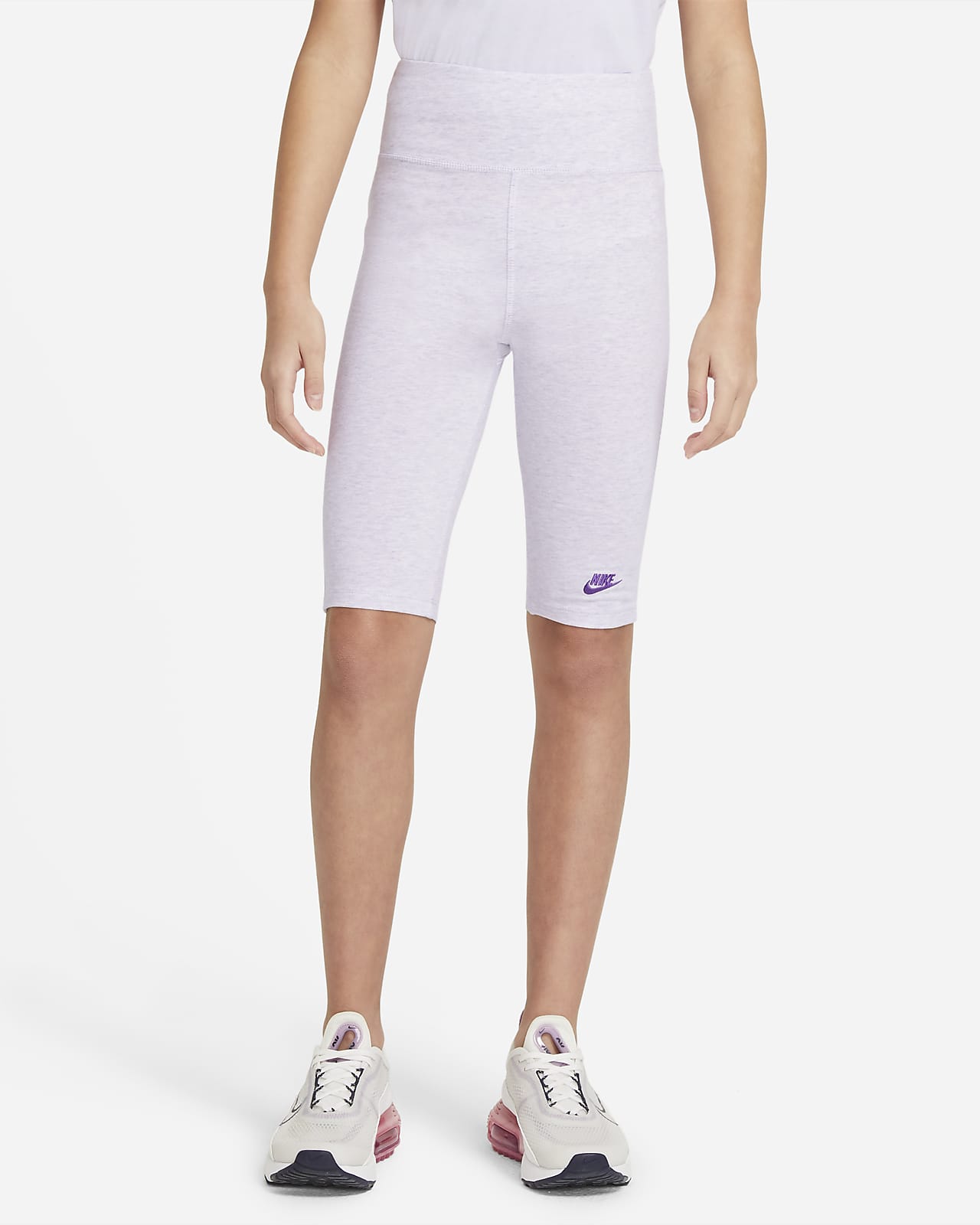 high waisted biker shorts nike