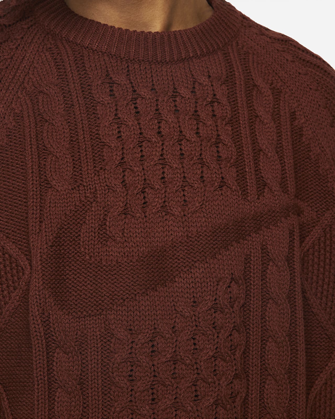 Nike Sportswear Men's CableKnit Jumper. Nike RO
