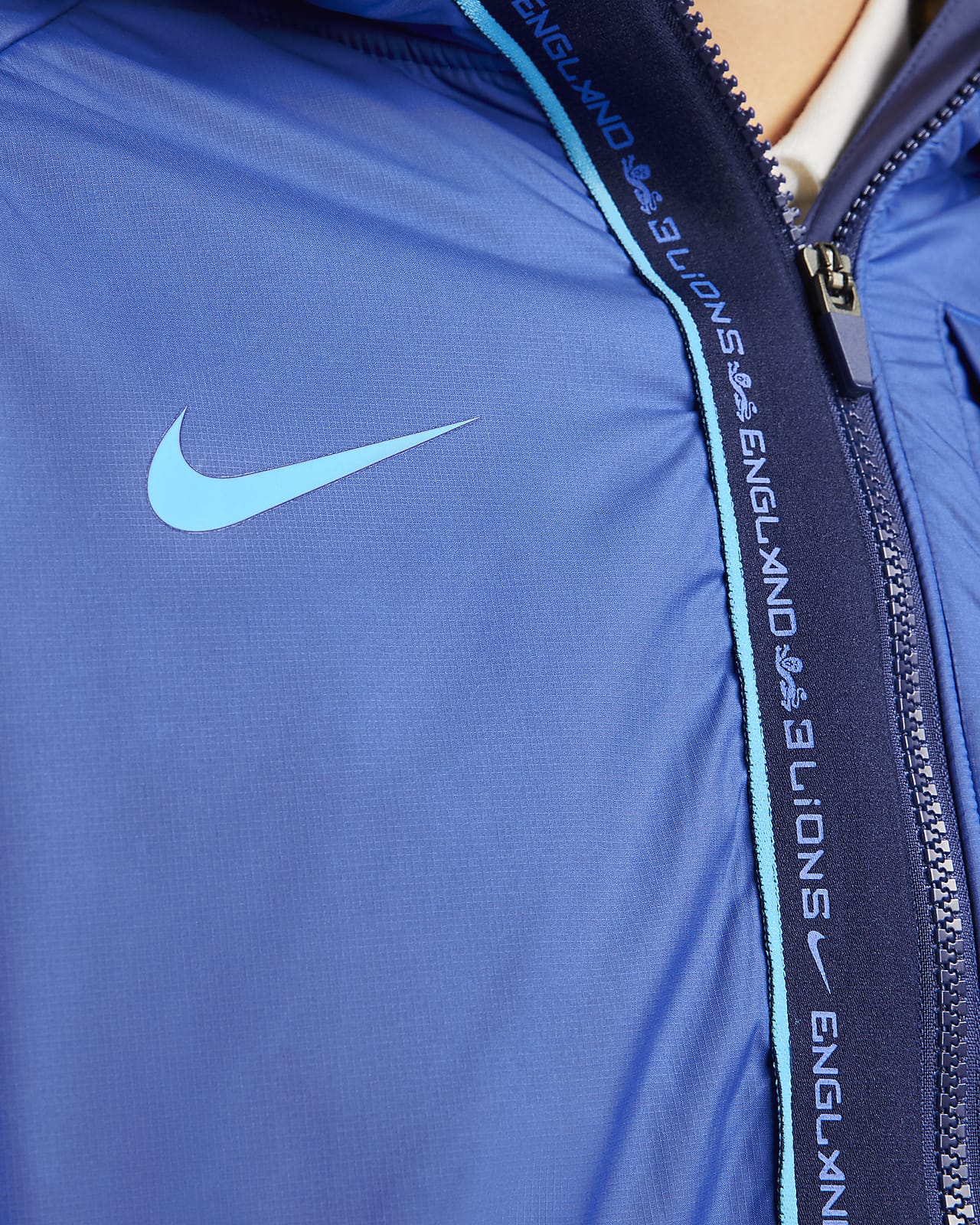 England AWF Men's Winterized FullZip Football Jacket. Nike BG