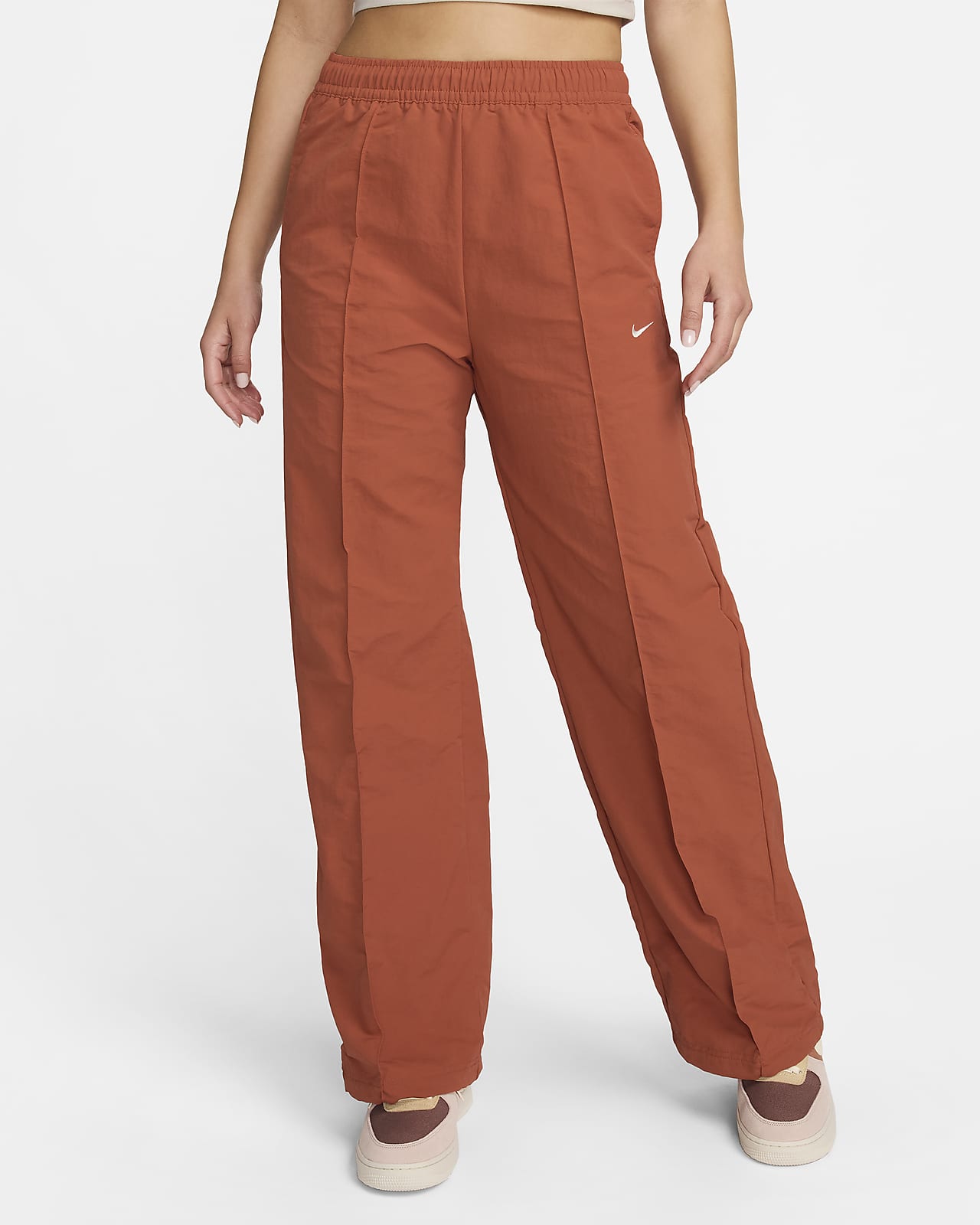 Nike Sportswear Everything Wovens Women's Mid-Rise Open-Hem Trousers