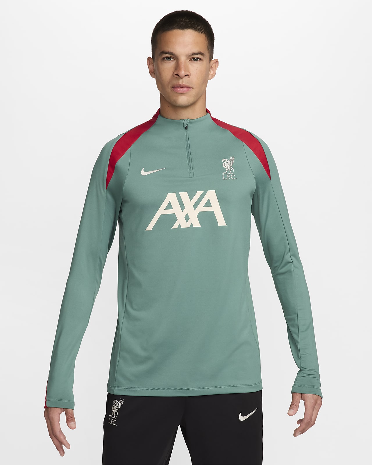 เสื้อฝึกซ้อมฟุตบอลผู้ชาย Nike Dri-FIT Liverpool FC Strike