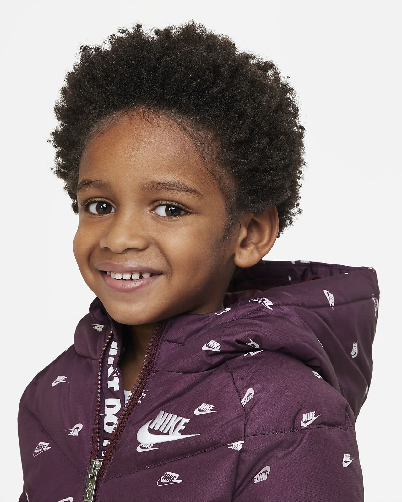 Nike Little Kids' Printed Hooded Jacket. Nike.com