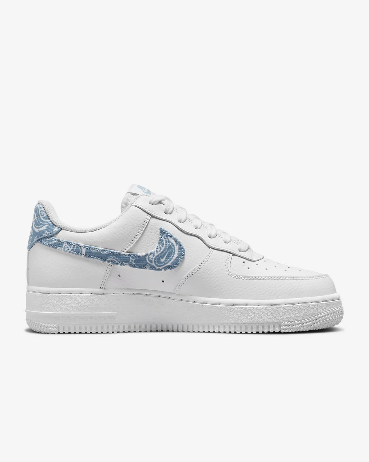Nike Air Force 1 '07 3 Blanco / azul | platanitos.com