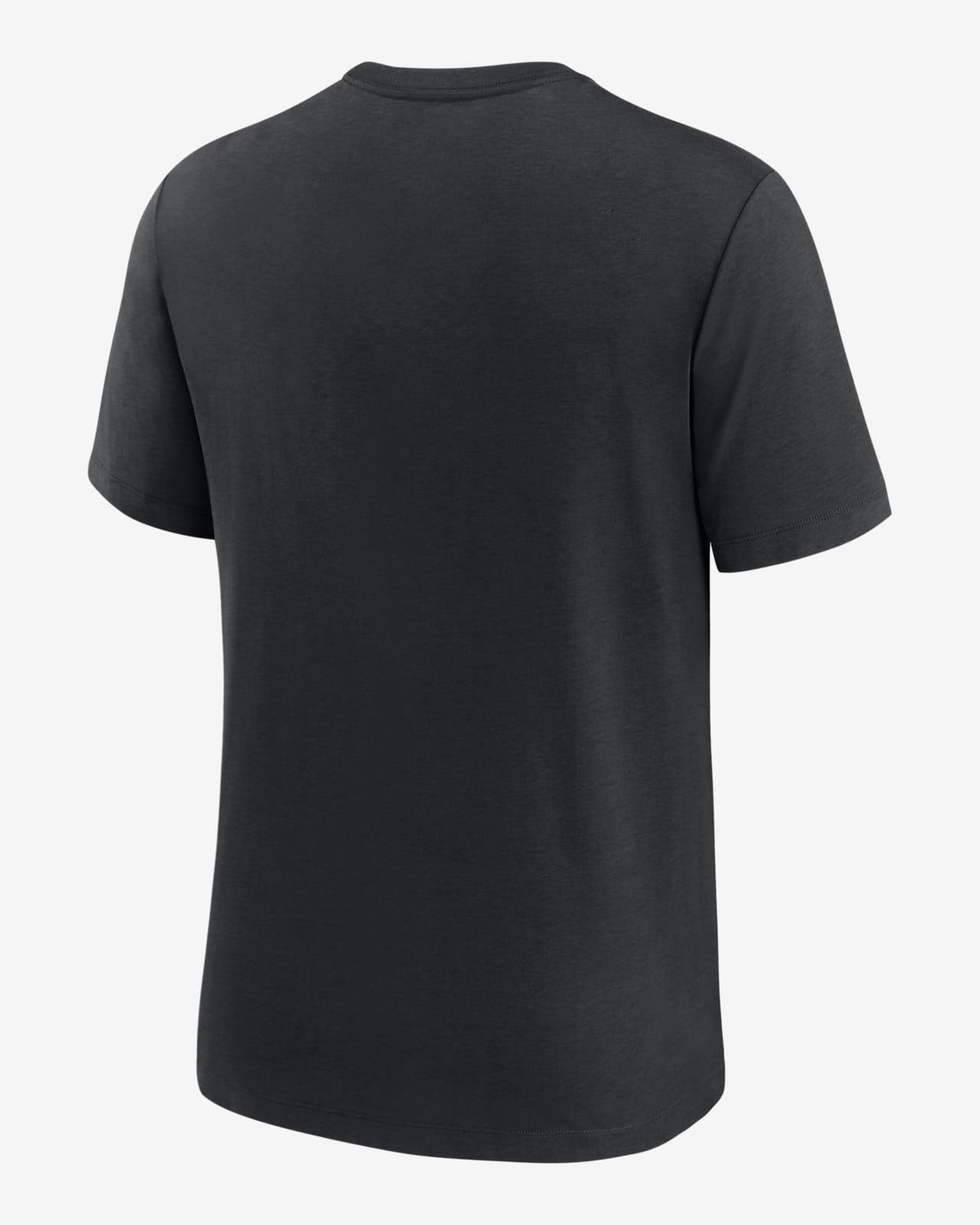 NFL Las Vegas Raiders Black Silver Big Logo T-Shirt (L-XL