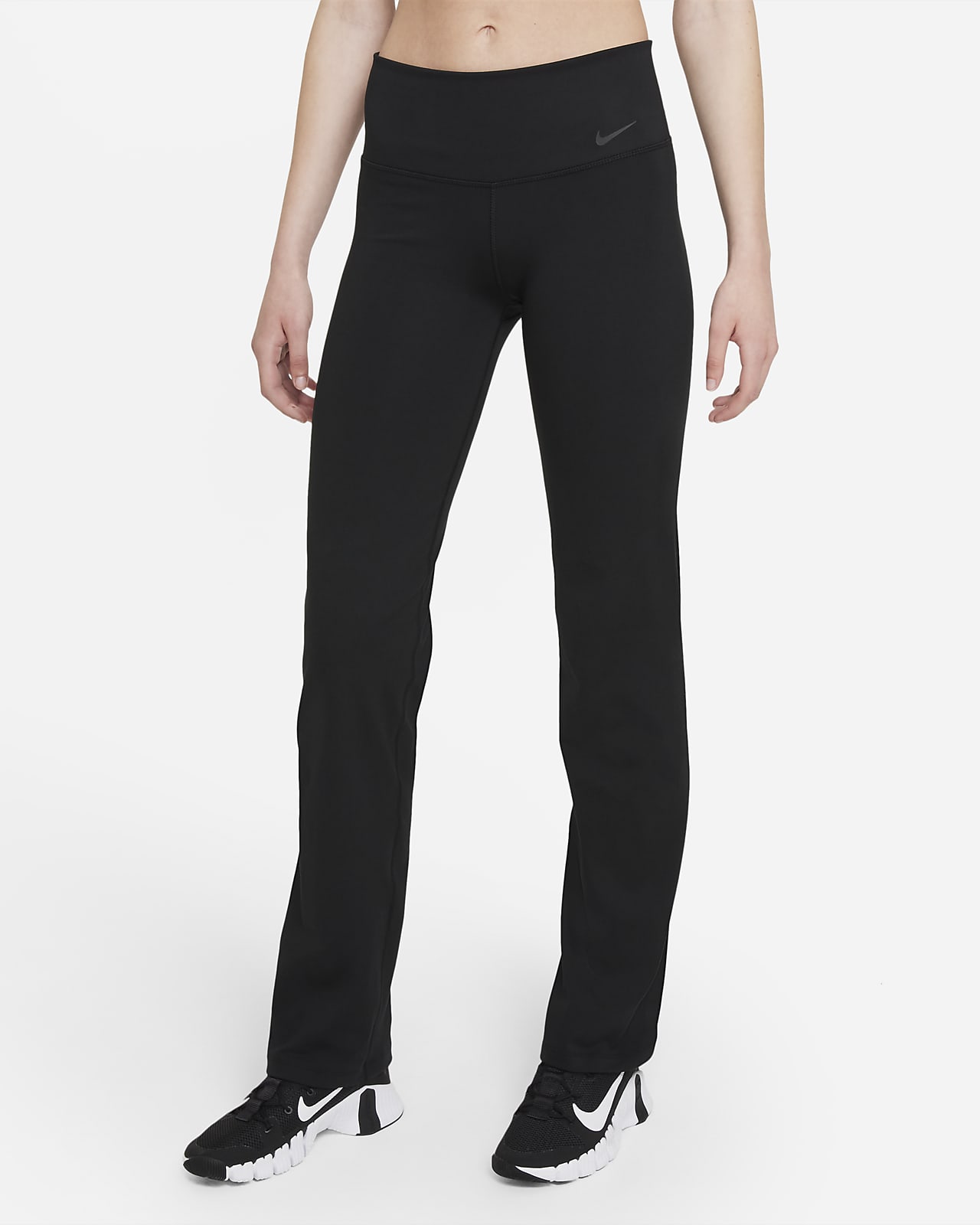Buy Nike Womens Dri-Fit Straight Leg Yoga Pants Online at