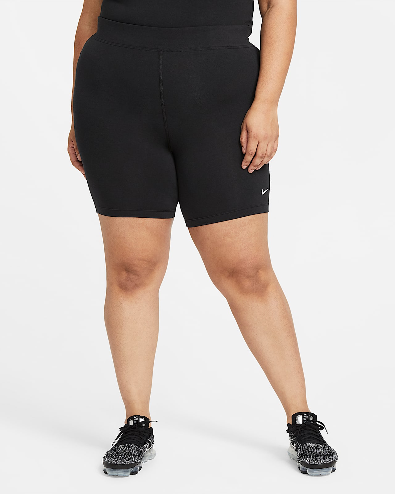 Shorts da ciclista a vita media Nike Sportswear Essential (Plus size)- Donna.  Nike IT