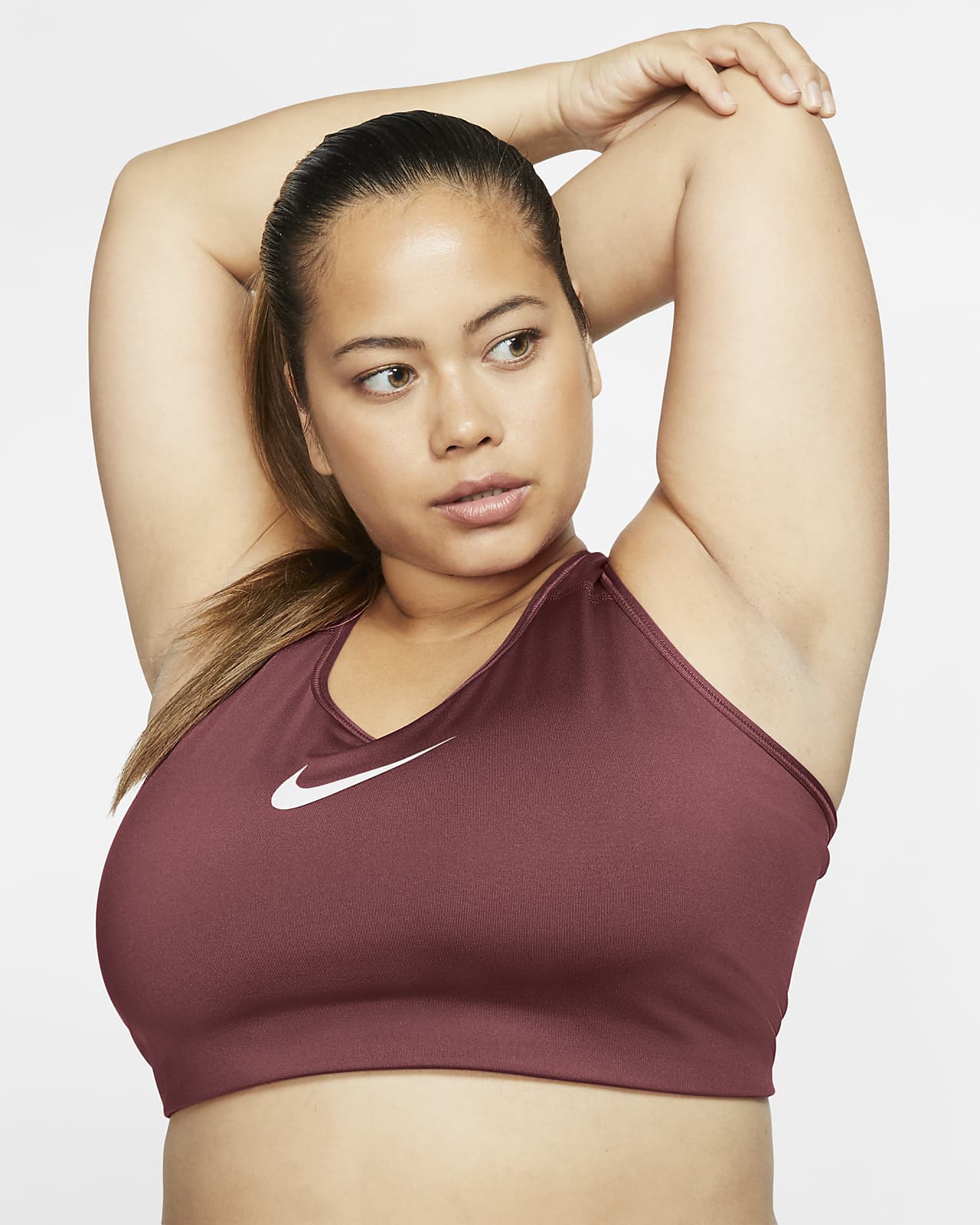 nike women's medium padded sports bra