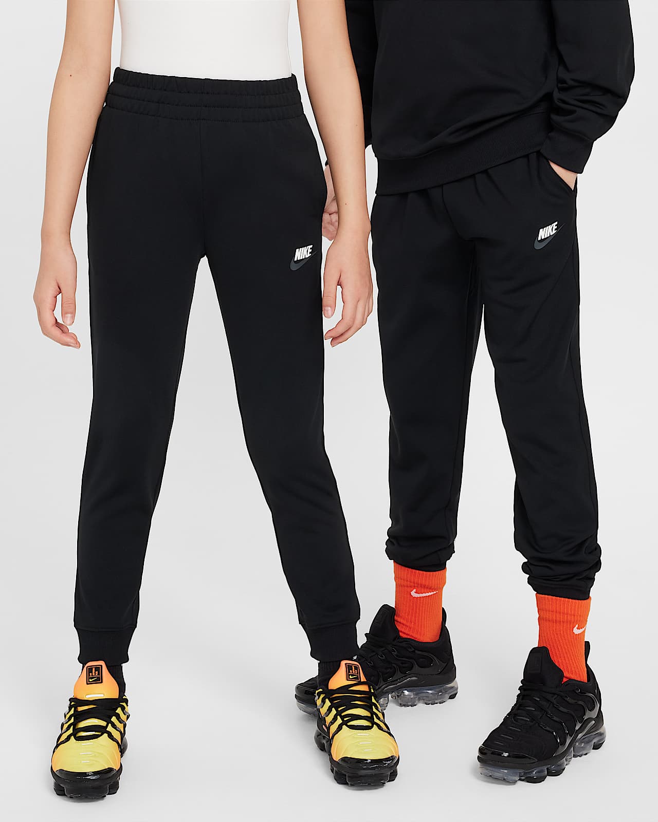 black nike junior tracksuit