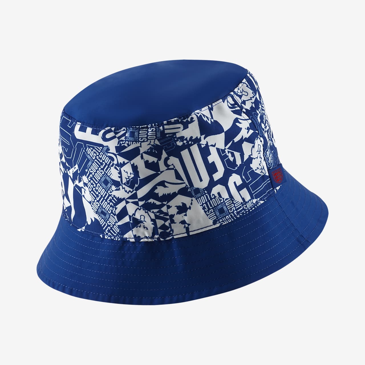 blue nike bucket hat